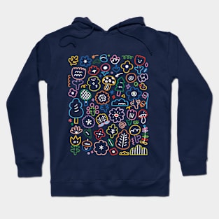 Flower Doofles (Dark ver.) Hoodie